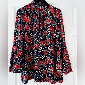 Free People Floral Tunic Size XS